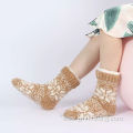 Winter Fleece Lined Plush Home Lounge Socks